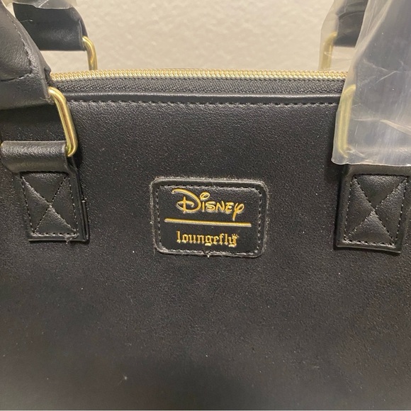 NWT Loungefly Disney Minnie Mouse Polka Dot Satchel Bag - Picture 8 of 13